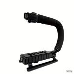 حامل للكاميرا او الهاتف على شكل U - ويمكن ثبيت عليه المايك والإضاءة