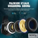 سماعة الألعاب المحيطية مع مايك ONIKUMA K5