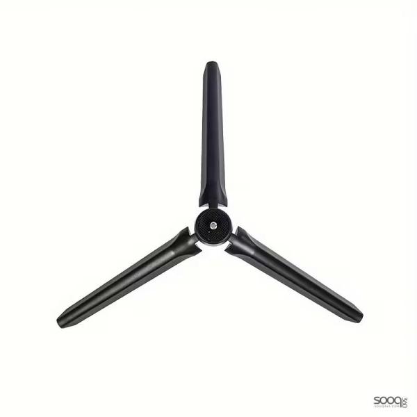 ميني ترايبود حامل ثلاثي القوائم متعدد الاستخدامات قياس البرغي 1/4'' مع حامل (مشبك) للهاتف