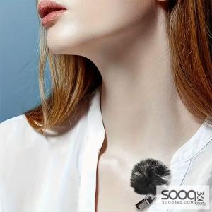 غطاء ميكروفون بطانة ناعمة لتقليل الضوضاء للمقابلات والبث المباشر، غطاء ميكروفون مقاوم للرياح