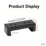 حامل هاتف ذكي قابل للتعديل، بمقبض مطاطي، برغي 1/4 بوصة للترايبود، المونوبود، عصا السيلفي