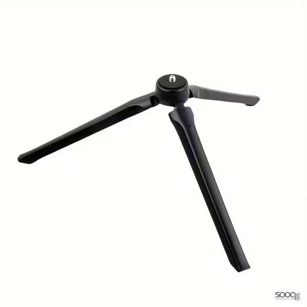 ميني ترايبود حامل ثلاثي القوائم متعدد الاستخدامات قياس البرغي 1/4'' مع حامل (مشبك) للهاتف