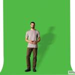 رول كروما كرتون قياس 3*11متر Seamless Backdrop Paper Background Studio Photo Solid Color CHROMAKEY