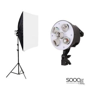 سوفت بوكس خماسي اضاءة مستمرة مع استاند