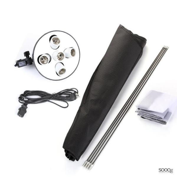 سوفت بوكس خماسي اضاءة مستمرة مع استاند