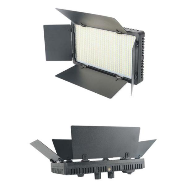 ⁧E800 3-color temperature 40W 3200K-5600K LED Flat Panel Lights Live Broadcast Fill Light، EU Plug⁩