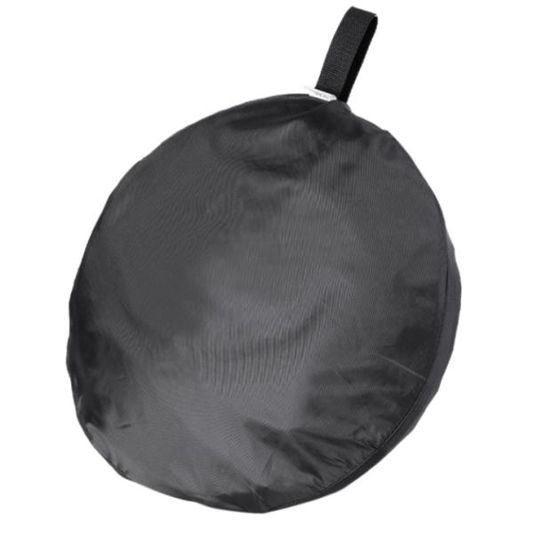 110 سم 5 في 1 (فضي / شفاف / ذهبي / أبيض / أسود) لوح عاكس لاستوديو الصور قابل للطي