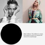 110 سم 5 في 1 (فضي / شفاف / ذهبي / أبيض / أسود) لوح عاكس لاستوديو الصور قابل للطي