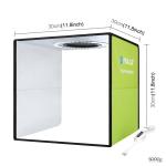 صندوق تصوير المنتجات المضيئ 30سم مع 6خلفيات puluz