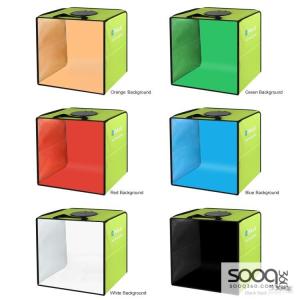 صندوق تصوير المنتجات المضيئ 30سم مع 6خلفيات puluz