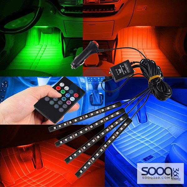 انارة مخفية لارضيات السيارة الداخلية