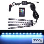 انارة مخفية لارضيات السيارة الداخلية