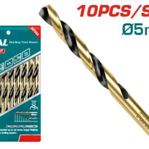 TOTAL TAC100503 Hss drill bit ريش حديد 5 ملم اصفر