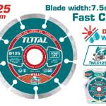 دسك 5" مفتوح TOTAL TAC111254 diamond disc