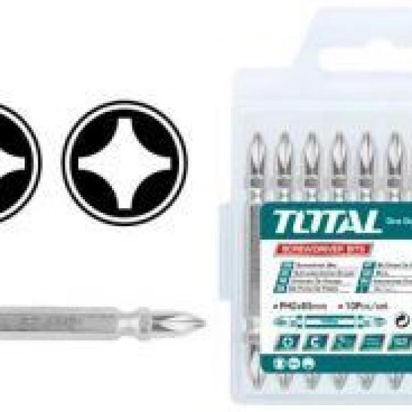 TOTAL TAC16PH233 Screwdriver bit PH2 راسيات مفك 6.5 سم /10