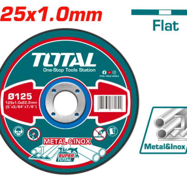 Total TAC2101251 فيبر قص ستانلس 5 انش رفيع