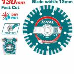 Total TAC2111301صينية قص 5 انشلمنشار الباطون دبل دسك