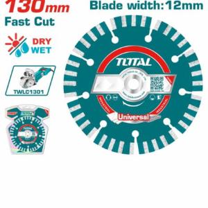 Total TAC2111301صينية قص 5 انشلمنشار الباطون دبل دسك 