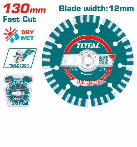 Total TAC2111301صينية قص 5 انشلمنشار الباطون دبل دسك