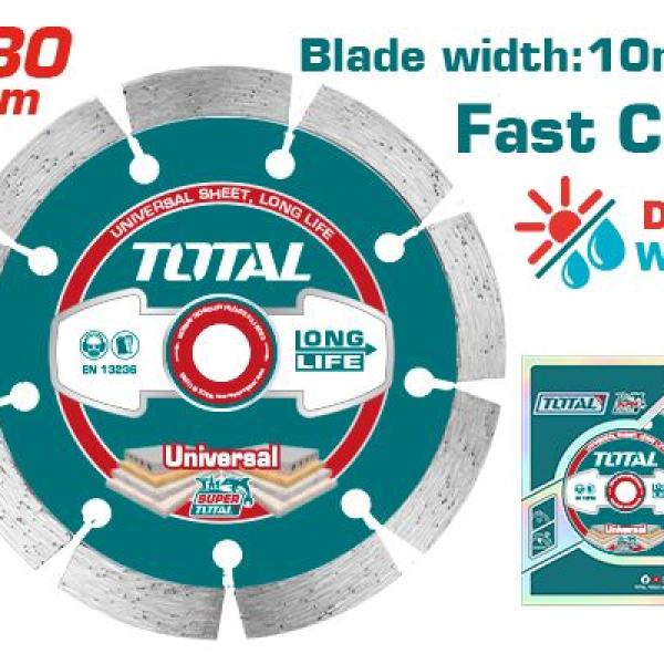 Total TAC2112303 اصطوانة قص مفتوحة 9 انش 