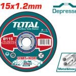 Total TAC2121152 فيبر قص حديد 4.5 انش رفيع