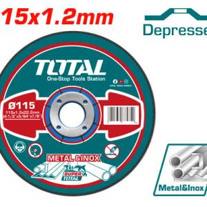 Total TAC2121152 فيبر قص حديد 4.5 انش رفيع