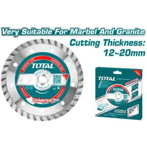 Total TAC2131151 Turbo diamond disc 4.5" صينية رخام وجرانيت