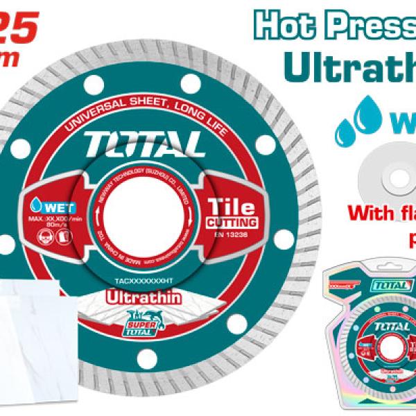 Total TAC2131251HT أسطوانة قص 5 انش رفيع للبورسلان