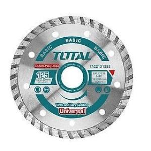 TOTAL TAC2131253 Turbo diamond disc دسك 5" مسكر
