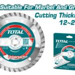 Total TAC2131801 Turbo diamond disc 7"أسطوانة قص للرخام والجرانيت