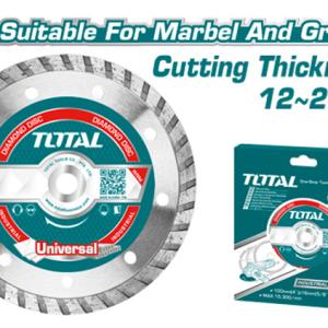 Total TAC2131801 Turbo diamond disc 7"أسطوانة قص للرخام والجرانيت