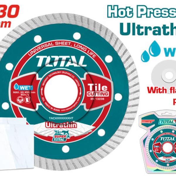 Total TAC2132301HT Ultrathin diamond disc أسطوانة 9" رفيع