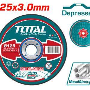 TOTAL TAC2211251 Abrasive metal cutting disc فيبر 5" قص حديد