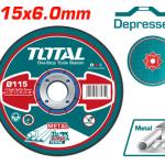 TOTAL TAC2231151 Abrasive metal grinding disc فيبر 4.5" جلخ حديد