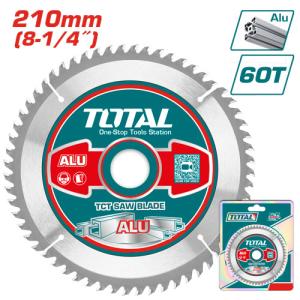 TOTOAL TAC233523 TCT saw blade for Aluminum 8.1/4" صينية قص المنيوم 60 سن