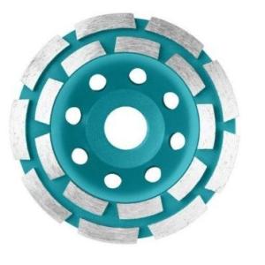 DOUBLE ROW CUP GRINDING WHEEL 5" براشة باطون