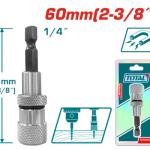 Total TAC464601 راسية درل 6 سم مع قاعدة مغناطيس