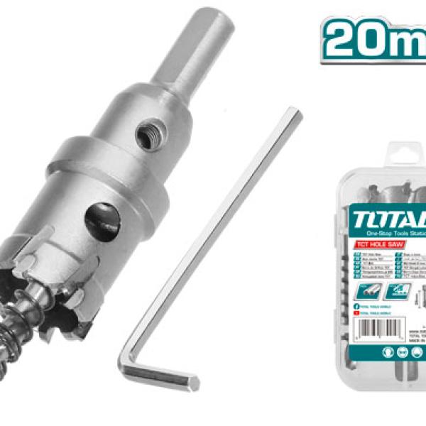 Total TAC48201 هولسو ستانلس 20 ملم مع ادابتر