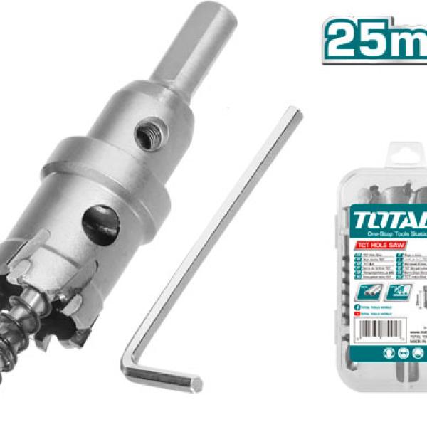 Total TAC48251 هولسو ستانلس 25 ملم مع ادابتر