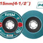 Total TAC641151 ورق حف مدرج 4.5 انش قياس 40