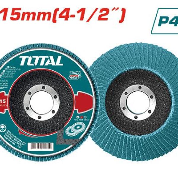 Total TAC641151 ورق حف مدرج 4.5 انش قياس 40