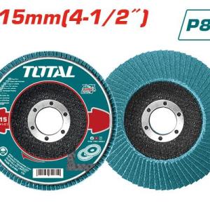 Total TAC641153 ورق حف مدرج 4.5 انش قياس 80