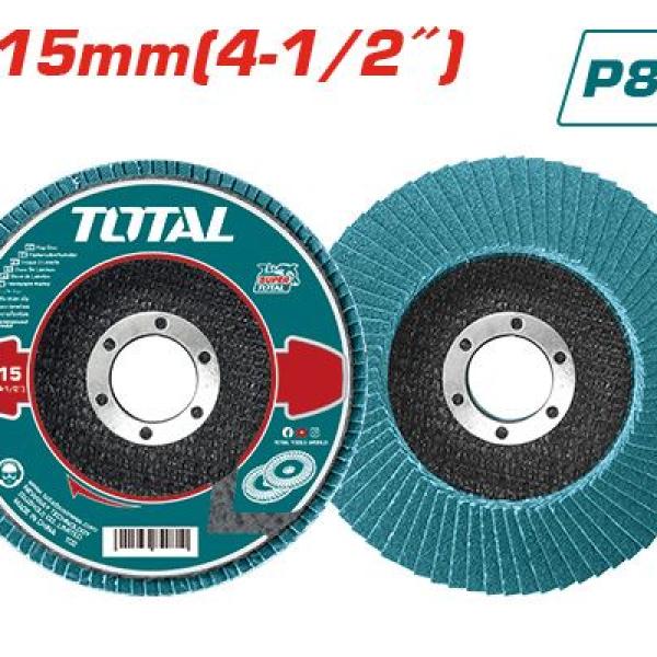 Total TAC641153 ورق حف مدرج 4.5 انش قياس 80