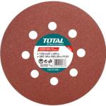 Total TAC731251 Sanding sheet for random orbit sander 5" ورق حف مدور p80-3,p120-2