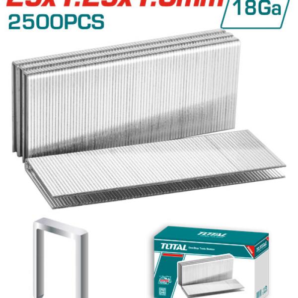 Total TAC918252 Crown staple 25mm كلبس هواء تنجيد