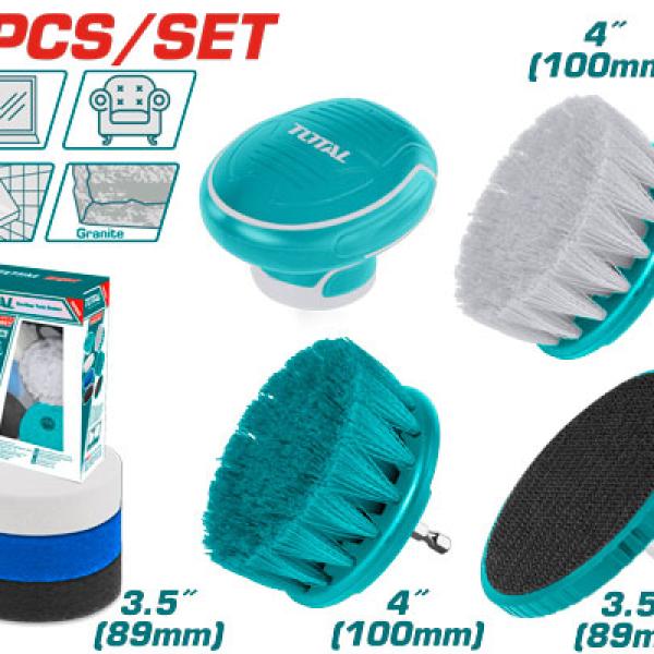 Total TACB0701 طقم فراشي ولبادات درل 7 قطع 