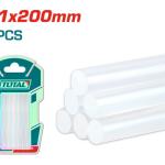 TOTAL TACGT2061 Glue gun stick 6pcs اصابع سيلكون حراري