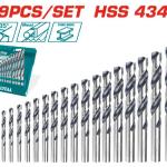 Total TACSD0195 طقم ريش حديد 19 قطعة