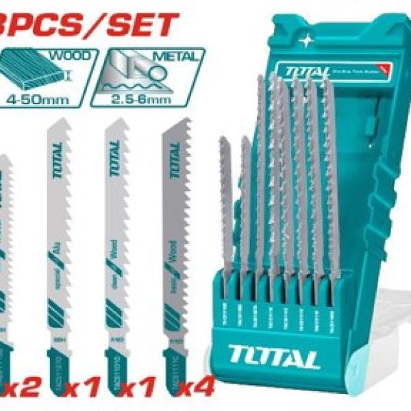 Total TACSD7386 طقم نسلات تخريقة 8 قطع