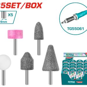 Total TAKB0502 طقم حف حجر درل 5 قطع